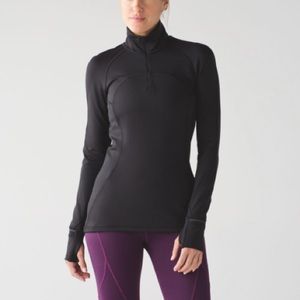 lululemon first mile 1/2 zip